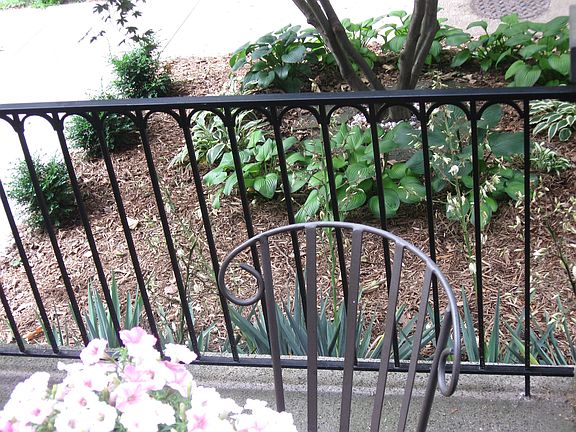 Easy care front yard