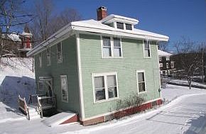 South side and rear of house