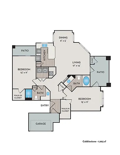 Floor plan Cobblestone