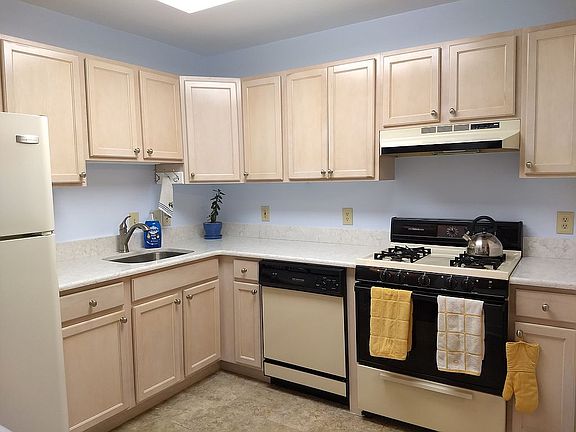 Quartz counter & deep sink