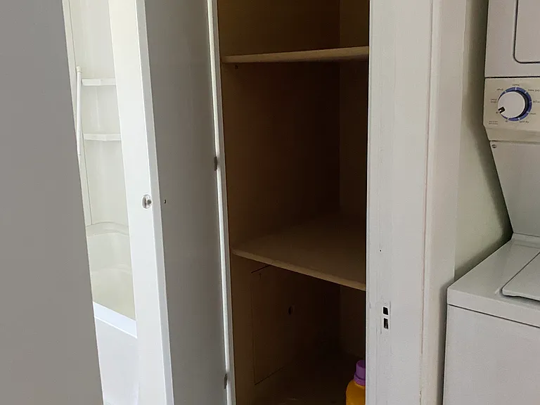 storage in bathroom