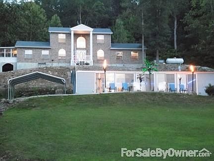 Main house with pool house