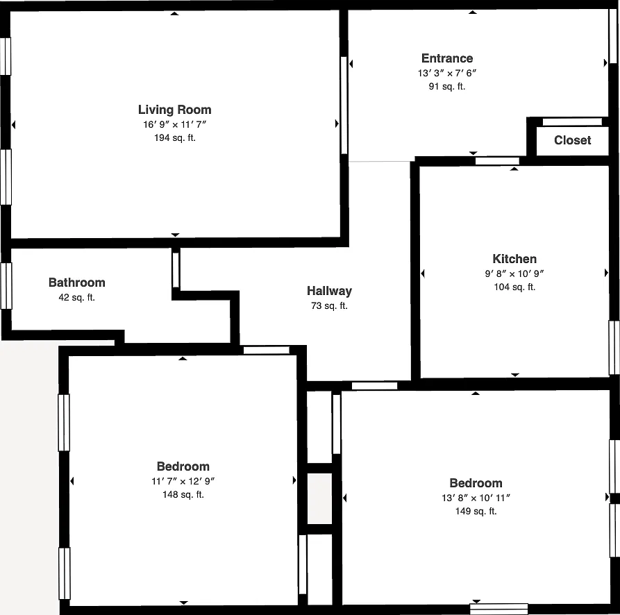 2 bed, $2,545 — Photo 4