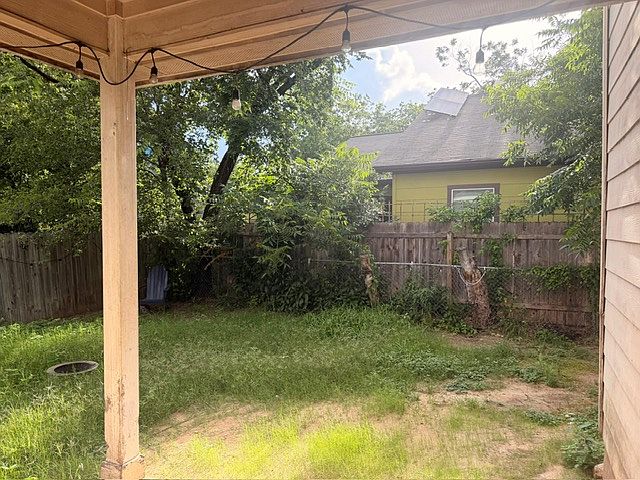 back yard