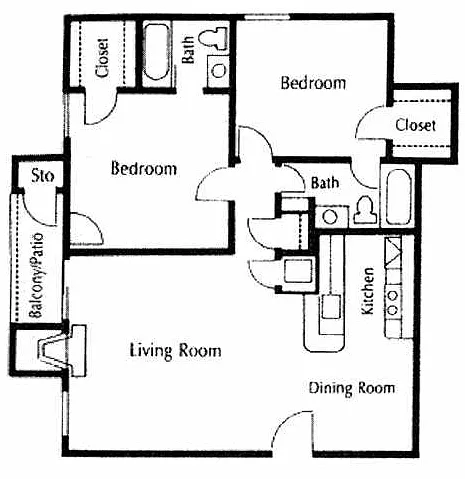 Floor plan B1