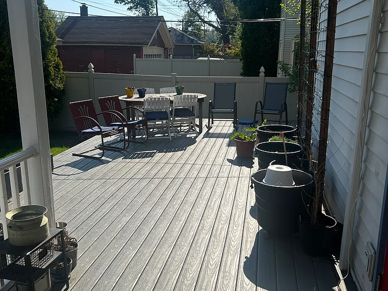 Back deck