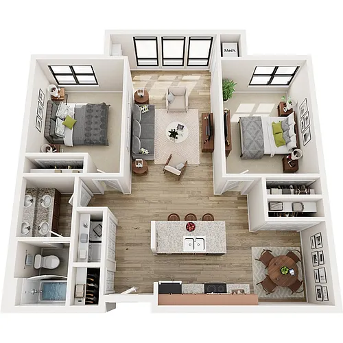 Floor plan B4