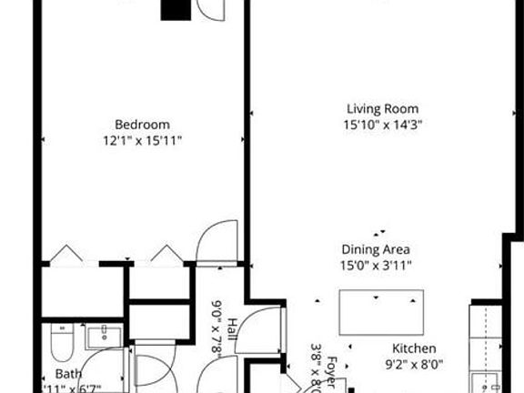 4th image of 510 N St SW APT N422