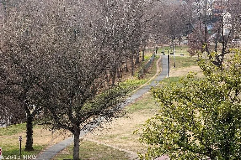 Rock Creek Park is steps away.
