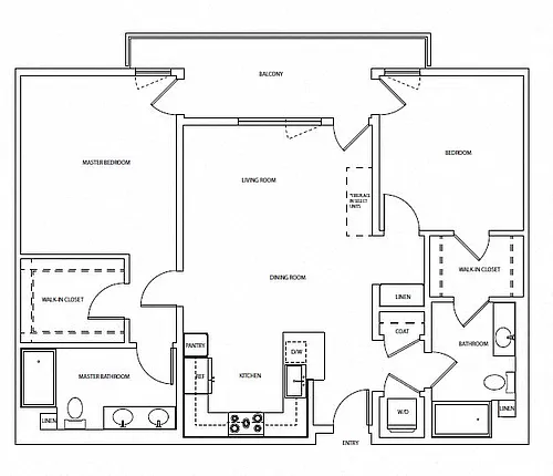 Floor plan Apollo A - C1