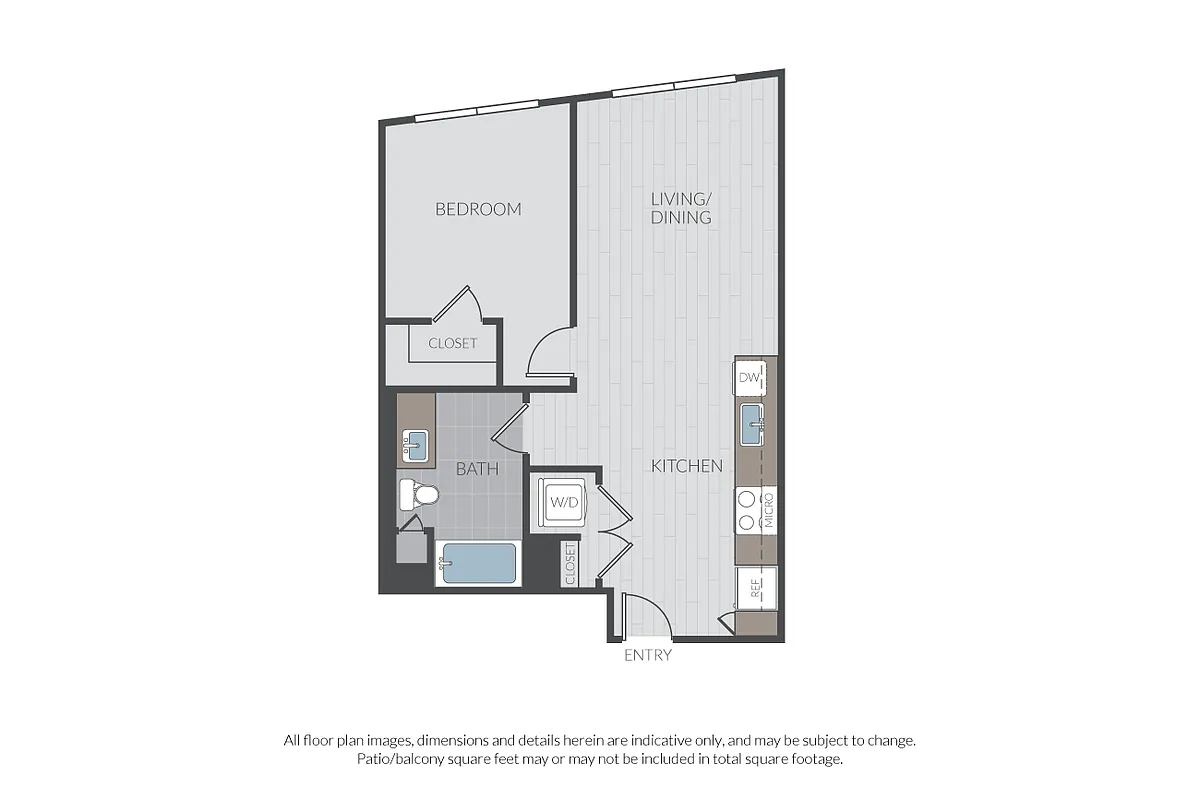 Floor plan Plan 1B