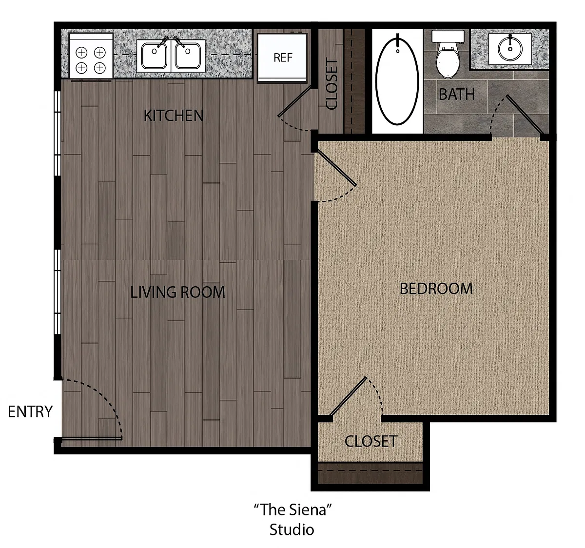 Floor plan The Siena