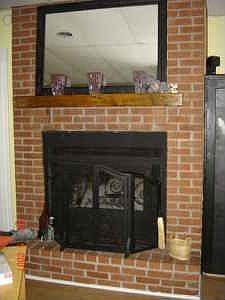 Fireplace in LR