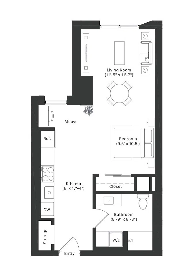 Floor plan AL8