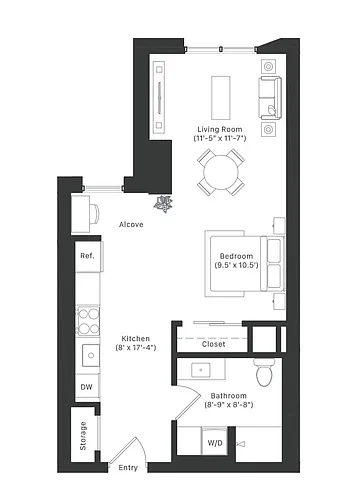 Floor plan AL8