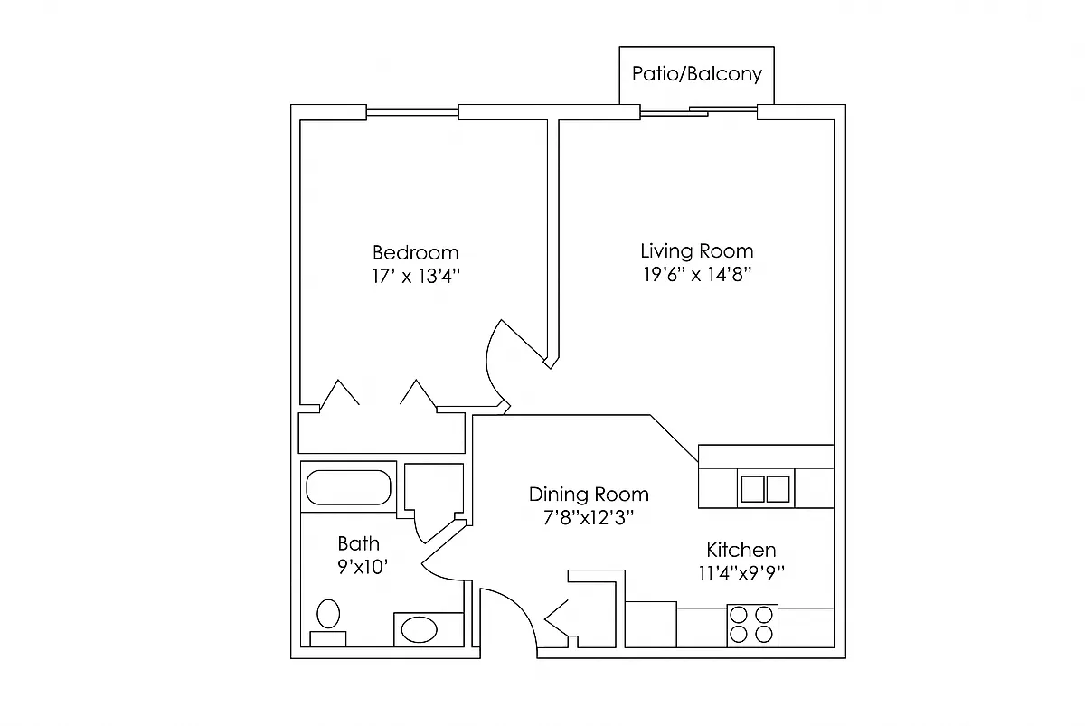 Floor plan A2