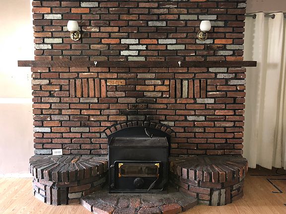 Downstairs Fireplace