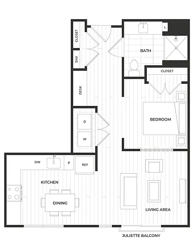 Floor plan B