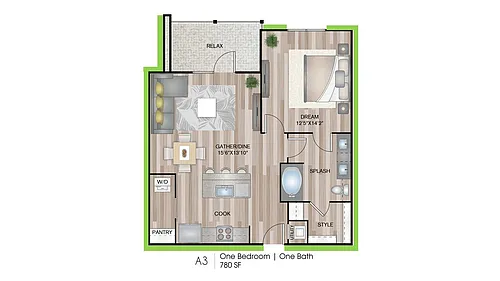 Floor plan A3