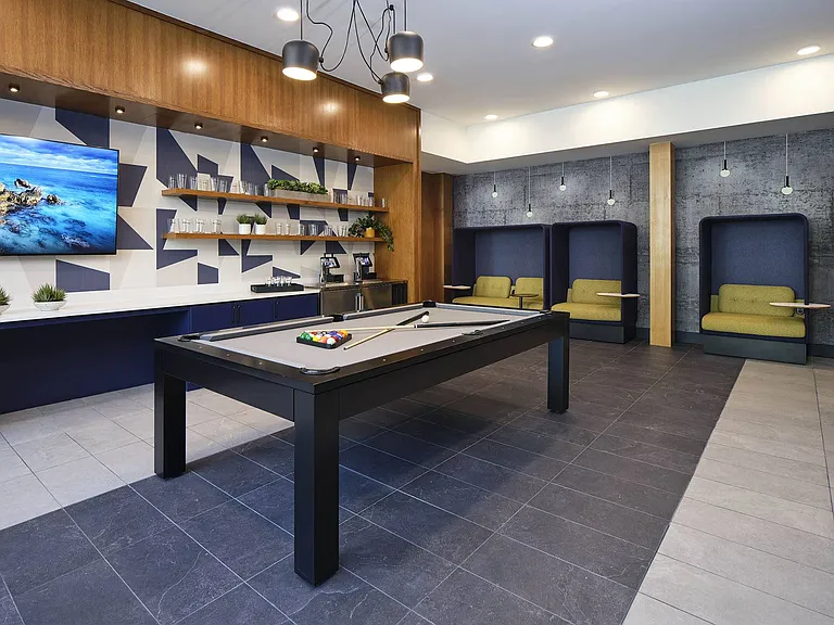Game Room with Billiards