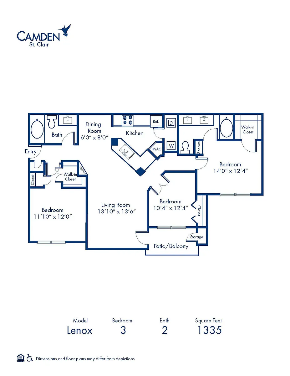 Floor plan Lenox