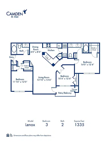 Floor plan Lenox