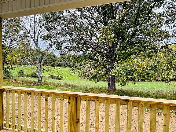 Beautiful view from deck.