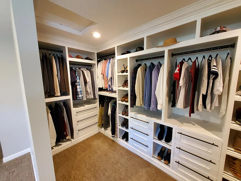 Master Bedroom's Walk-in Closet