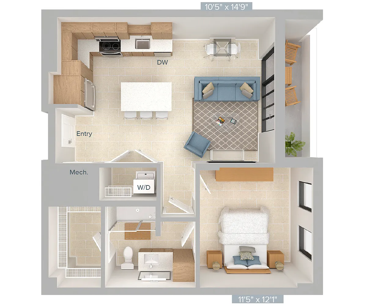 Floor plan A3-732