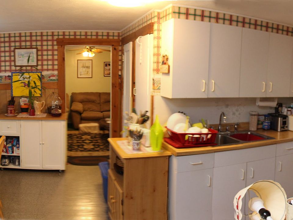 Kitchen wide angle photo