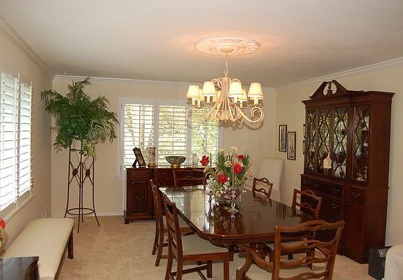 Large formal dining room