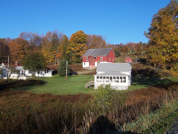View from entry driveway