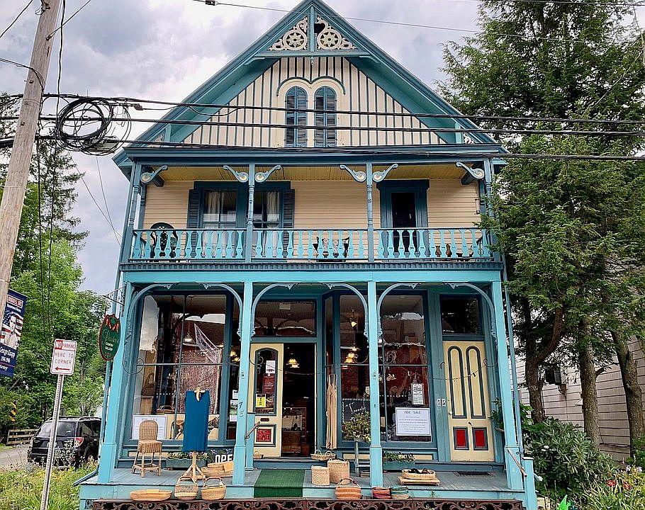 Victorian storefront