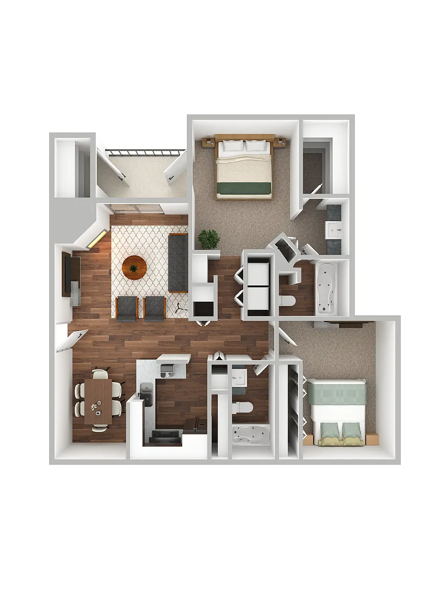 Floor plan RT - B2