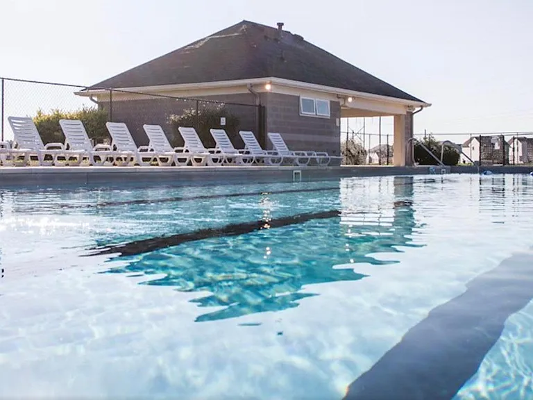 Community pool with private access for Shadow Creek residents.
