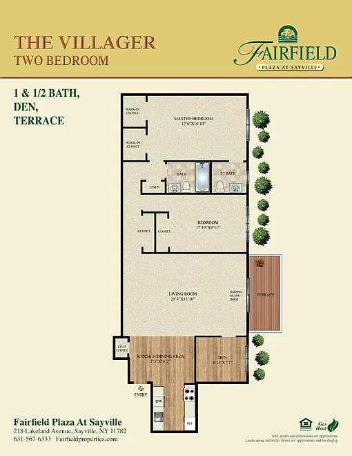 Floor plan The Villager