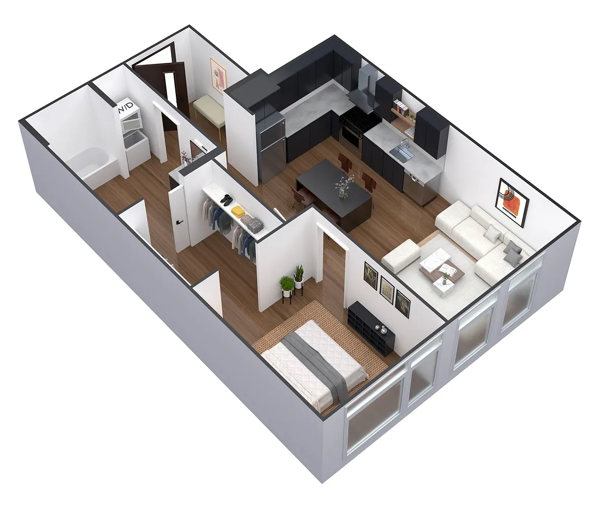 Floor plan Flannel