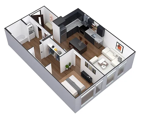 Floor plan Flannel