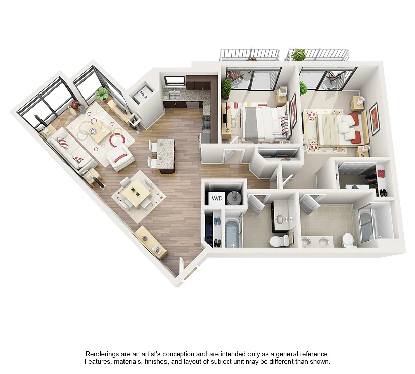 Floor plan The Bramah