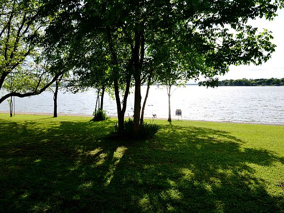 Wide open backyard
