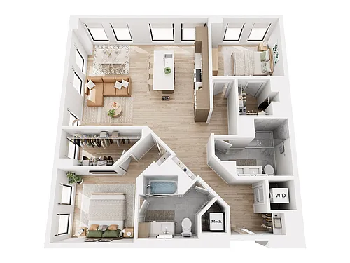 Floor plan B4