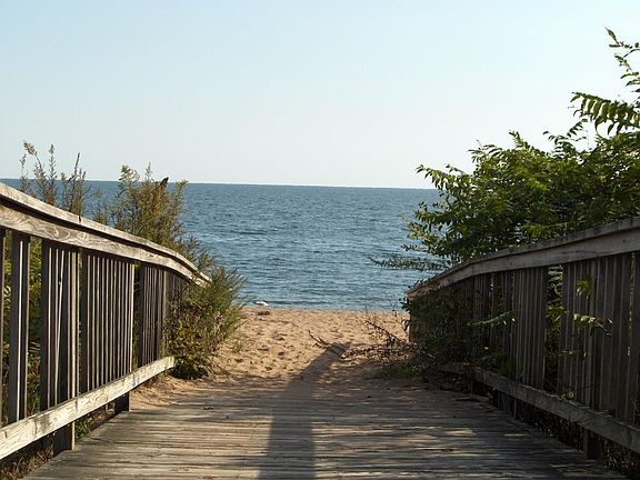 Walkway to beach