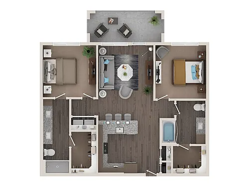Floor plan B1