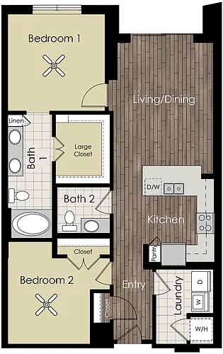 Floor plan B12