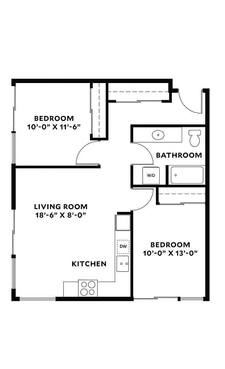 Floor plan 2X1