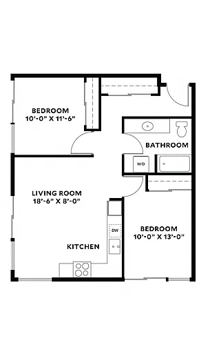 Floor plan 2X1
