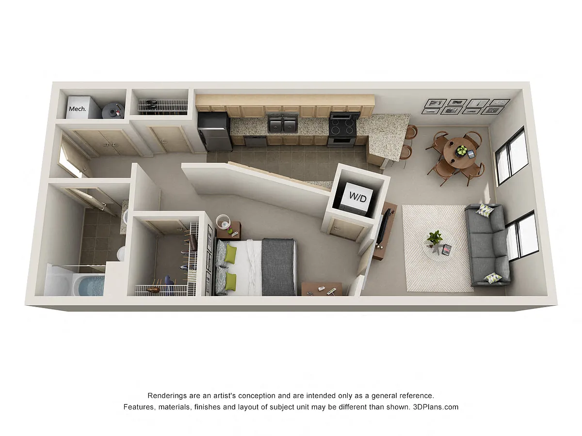 Floor plan Trendy