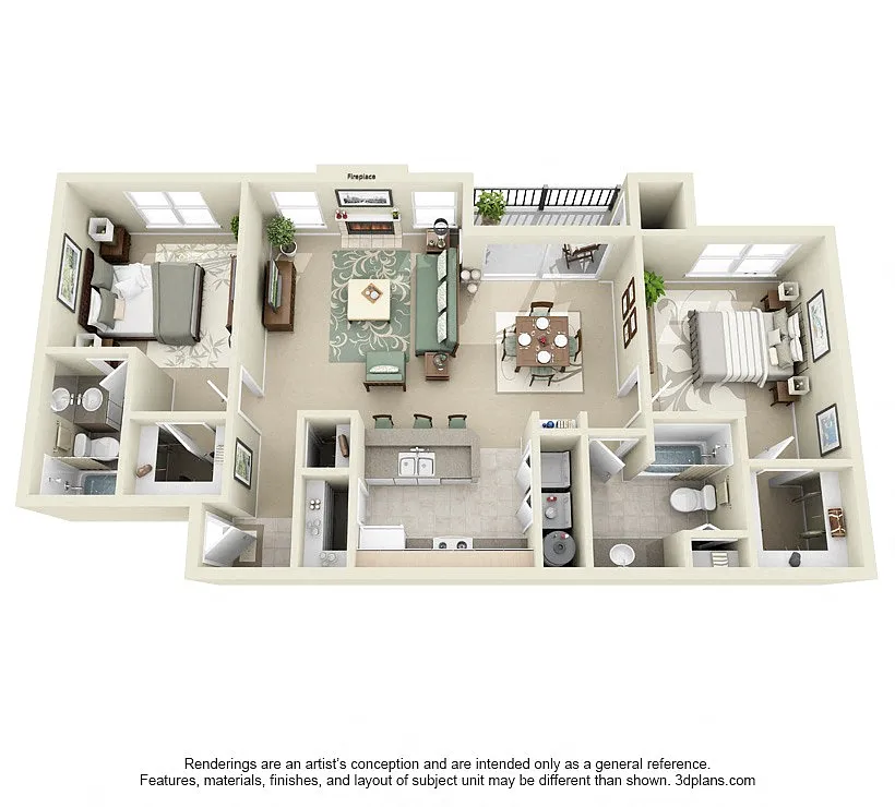 Floor plan Residence 7 Luxury