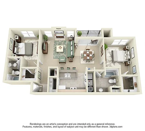 Floor plan Residence 7 Luxury