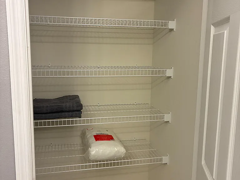 Room2: Private linen closet